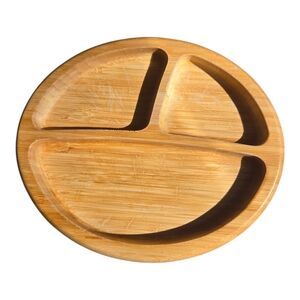 Avanchy Bamboo Divided Plate Suction Plate